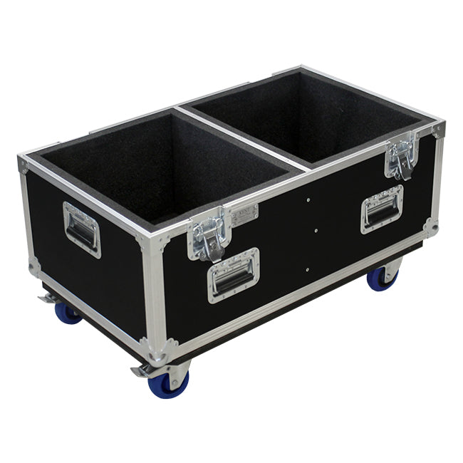Duplex Custom Designed Cases 75×50×33.5 Dual Lift Off Speaker Case for Cabinets | ATA Case – Kent
