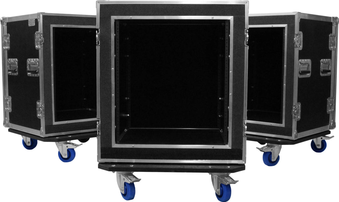 Shock Mount Rack Case With Casters