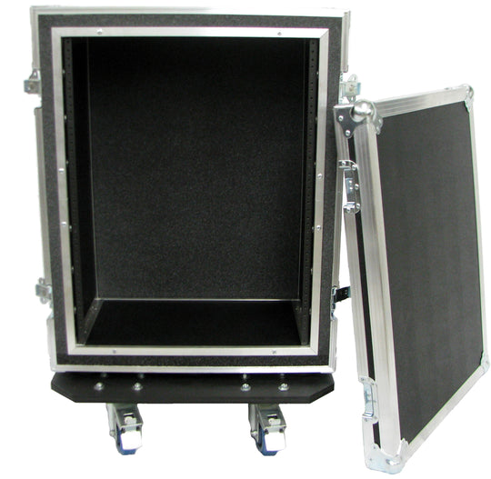 Shock Mount Rack Case With Casters