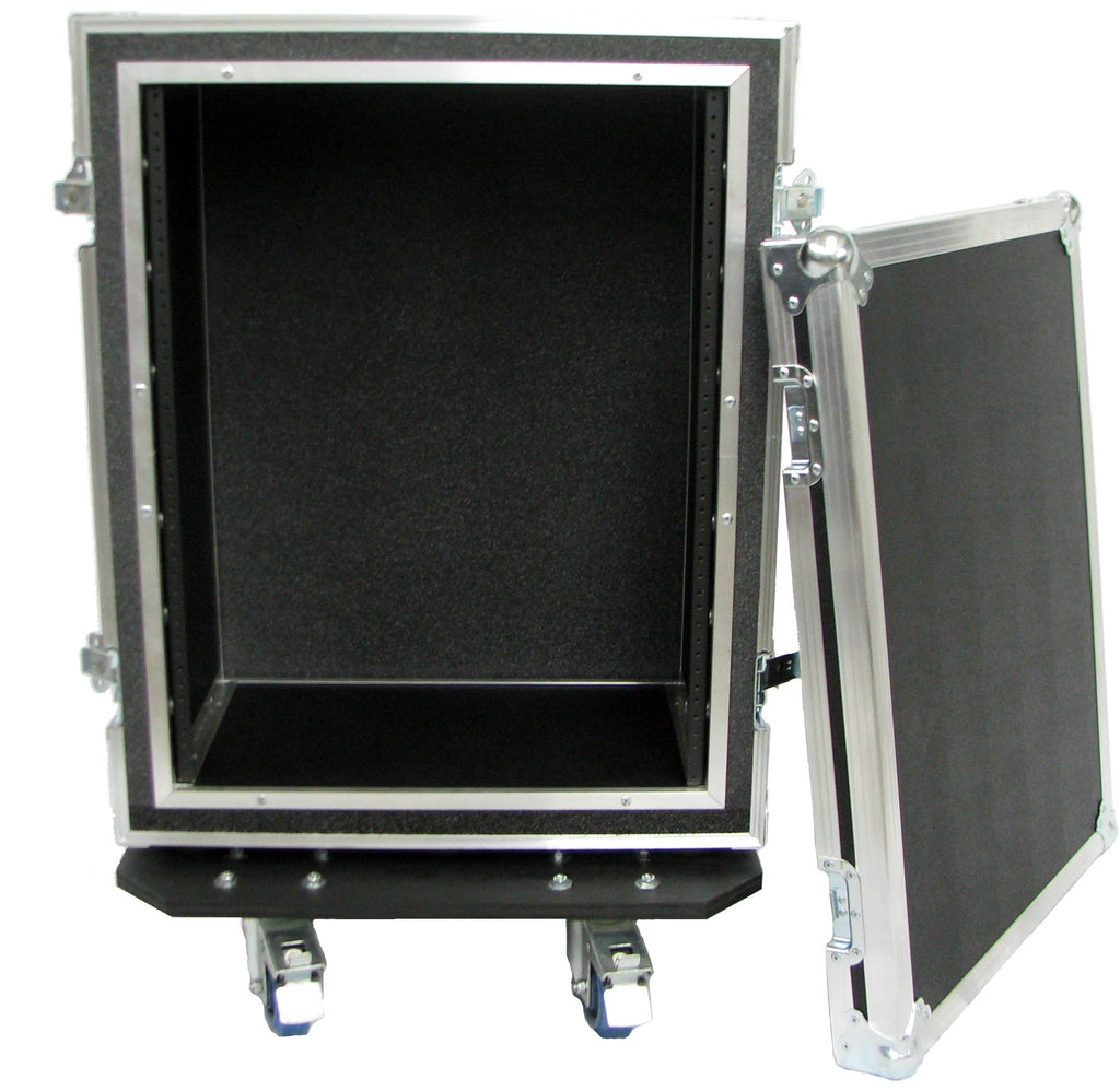 Shock Mount Rack Case With Casters – Kent Custom Cases