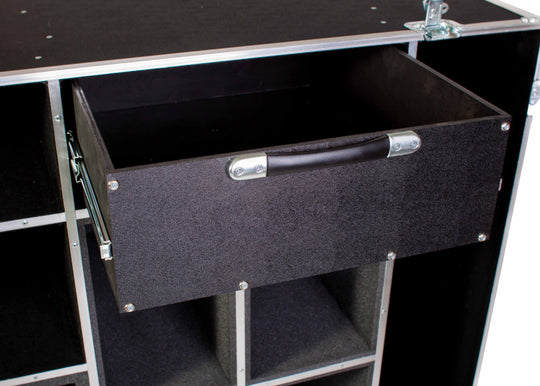 Upright Drum Case With Utility Drawer