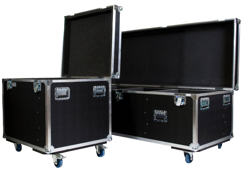 Two Trunk Style Drum Case